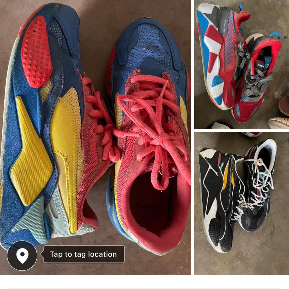 Youth Puma sneakers